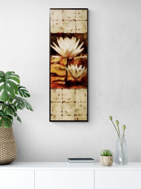 Tablou living tema Asia - Waterlily Panel II - Img 2