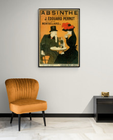 Tablou reclama vintage - Absinthe Edouard Pernot