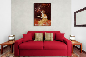 Tablou reclama vintage - Adams Pure Chewing Gum - Img 2