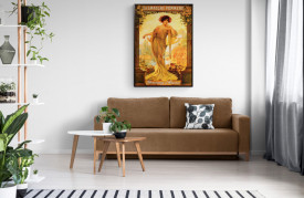Tablou reclama vintage - Champagne Pommery