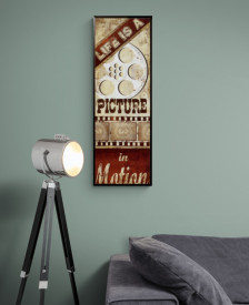 Tablou living Cinema - Life is a Picture - Img 2
