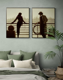 Tablou living cuplu - Port of Call
