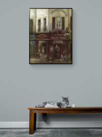 Tablou living magazin retro - Artist's Quarter - Img 2