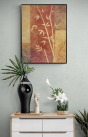 Tablou living tema Asia - Bamboo Silhouette II