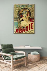 Tablou reclama vintage - Riz Abadie