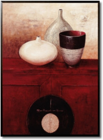 Asian Armoire Rouge