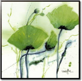 Coquelicots Vert I