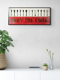 Tablou bucatarie - Obey The Cook - Img 2