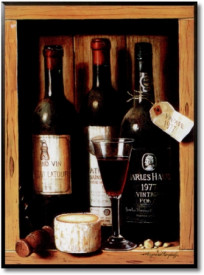 Tablou crama vinuri - Vintage Port 1977