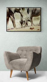 Tablou living animale - Go Baby Go - Img 2