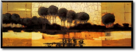 Tablou living copaci - Southern Sunrise