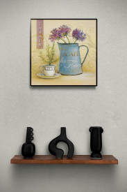 Tablou living flori - Cafe des Fleurs - Img 2