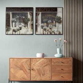 Tablou living flori - Fleurs de Duval
