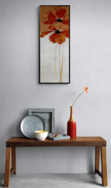 Tablou living flori - Flor Roja I - Img 2