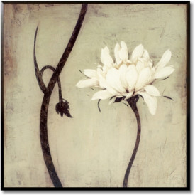 Tablou living flori - Ivory Blossom