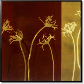 Tablou living flori - Stems I