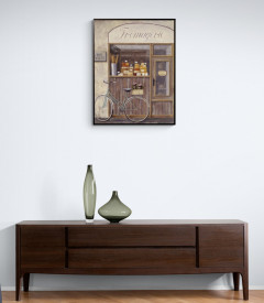 Tablou living magazin retro - Cheese Shop Errand - Img 2