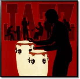 Tablou living Muzica - Jazz Ensemble