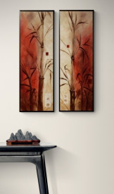 Tablou living tema Asia - Bamboo Design I - Img 3