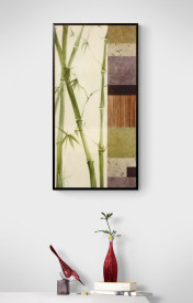 Tablou living tema Asia - Collage With Bamboo II