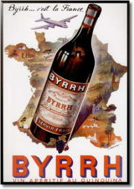 Tablou reclama vintage - Byrrh Vin Aperitif au Quinquina