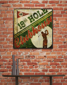 Tablou vintage golf - Clubhouse - Img 2