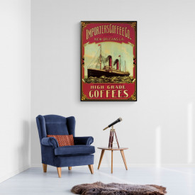 Tablou vintage - High Grade Coffees