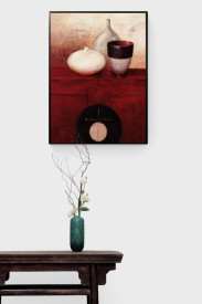Asian Armoire Rouge - Img 2