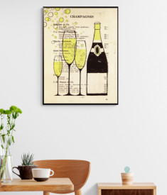 Set tablouri vintage - Giggle Water III
