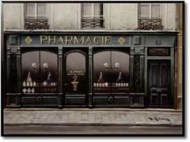Tablou farmacie - Pharmacie
