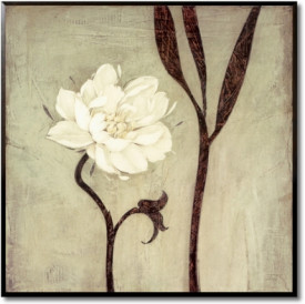 Tablou living flori - Ivory Bloom
