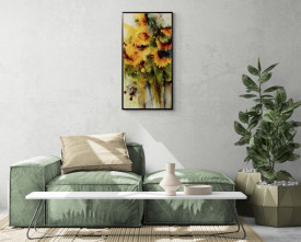 Tablou living flori - Sonnenblumen - Img 4