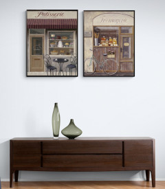 Tablou living magazin retro - Cheese Shop Errand - Img 3