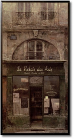 Tablou living magazine retro- Le Relais Des Arts