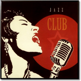 Tablou living Muzica - Jazz Club