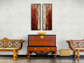 Tablou living tema Asia - Bamboo Design I - Img 4