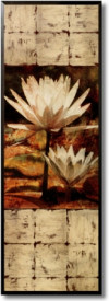 Tablou living tema Asia - Waterlily Panel II