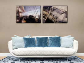 Tablou living tema marina - Windward