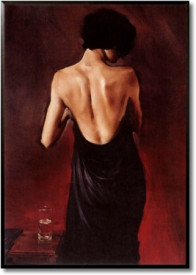 Tablou sexy living - The Black Drape