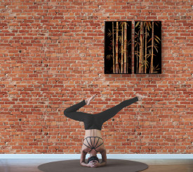 Gilded Bamboo I