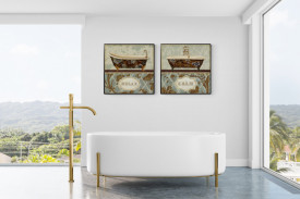 Tablou baie - Bathroom Bliss II