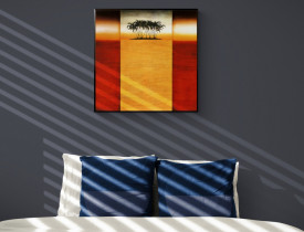 Tablou living copaci - Atoll