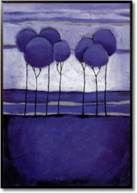 Tablou living copaci - Dusky Landscape I