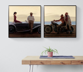 Tablou living cuplu - Coastal Drive