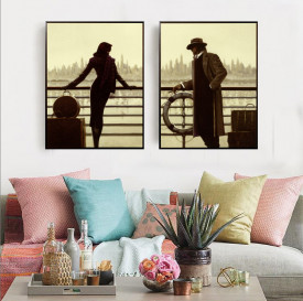 Tablou living cuplu - Pier 56