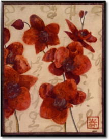 Tablou living flori - Asian Orchid I