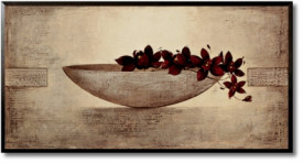 Tablou living flori - Silver Orchid II