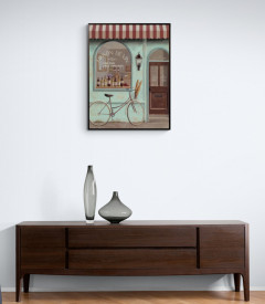 Tablou living magazin retro - Wine Store Errand - Img 2