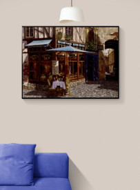 Tablou living magazine retro - Le Raboliot