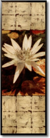 Tablou living tema Asia - Waterlily Panel I